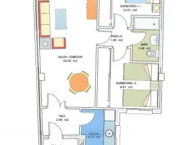 Bonito apartamento en zona eroski - carretas en Albacete