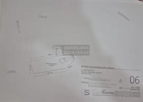 Parcela A estrenar Quintanar de la Orden