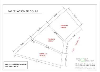 Parcela en venta en Caserío de Casas Blancas en Ruidera
