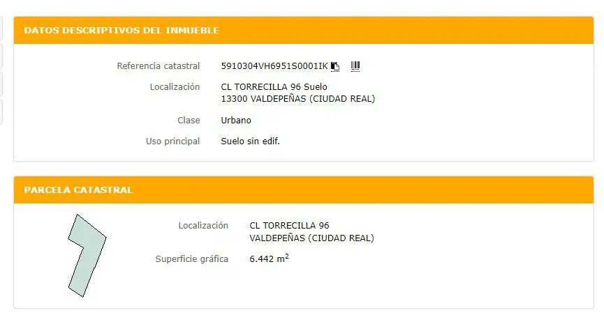 Solar en Valdepeñas, Valdepeñas en Valdepeñas