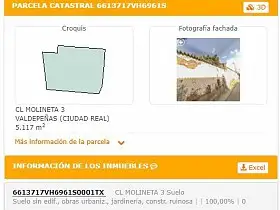 Solar Venta Molino, Valdepeñas