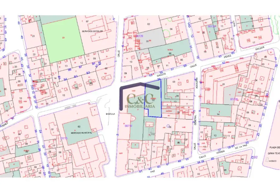 venta de terreno en Manzanares, Mercado municipal en Manzanares