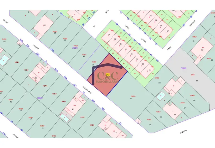 venta de terreno en Manzanares, Zona parque de bomberos en Manzanares